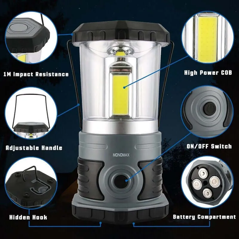 1500 Lumens Battery Camping Lantern For Adventures