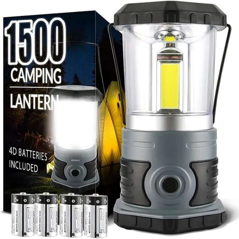 1500 Lumens Battery Camping Lantern For Adventures