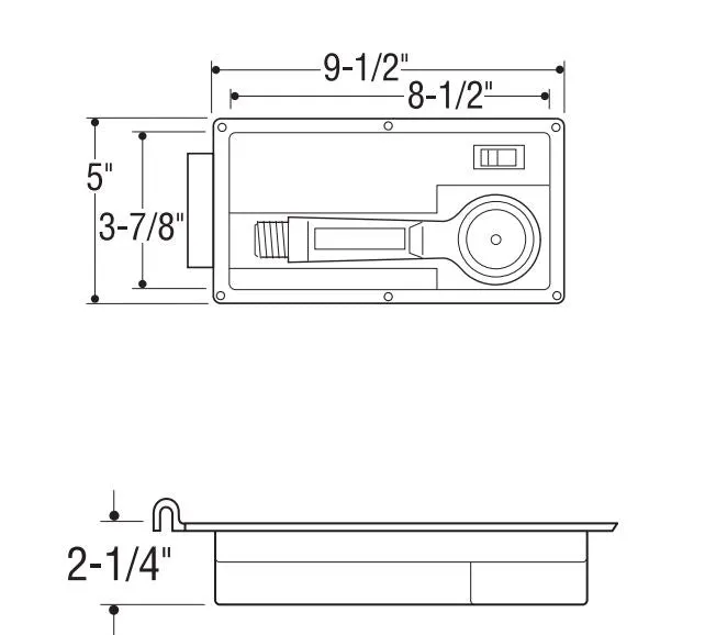 AFT-DECK SHOWER SYSTEM