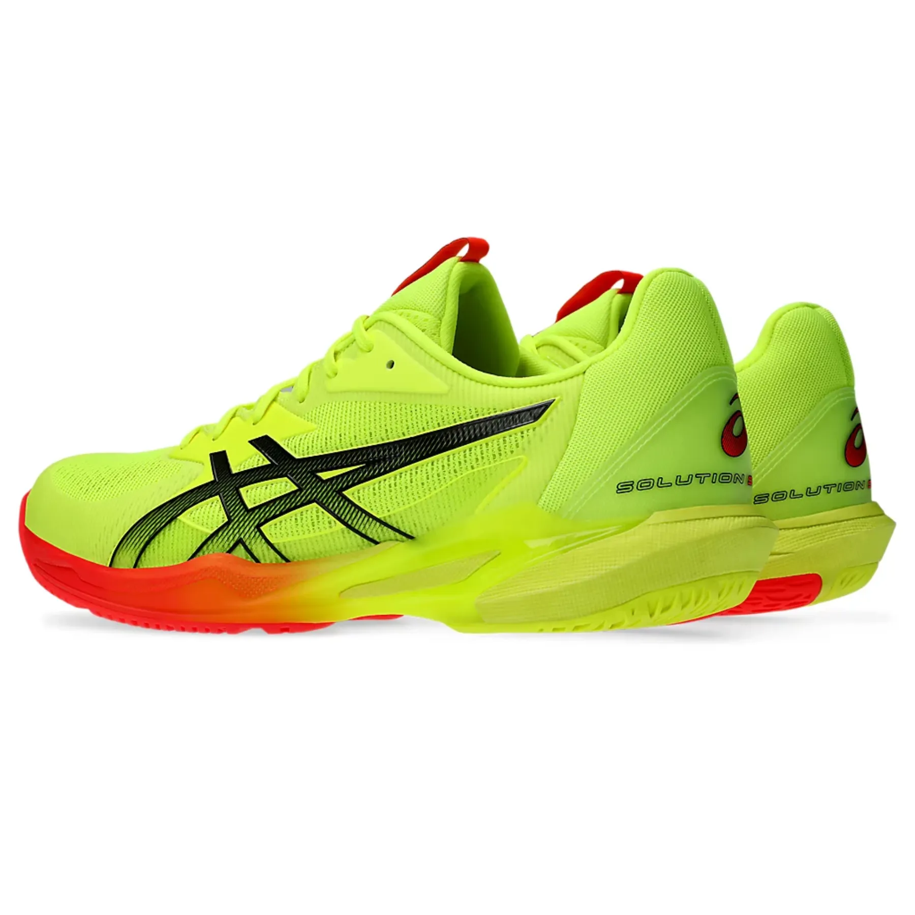 Asics Solution Speed FF 3 Paris Hardcourt Tennis Shoe - Safety Yellow/Black