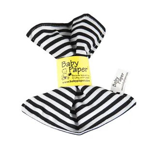 Baby Paper Black & White Stripe Baby Paper