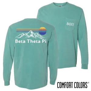 Beta Retro Mountain Comfort Colors Tee