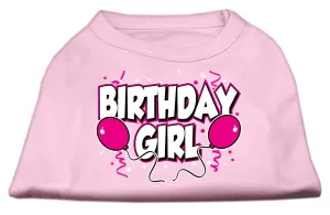 Birthday Girl Screen Print Shirts Light Pink XS (8)