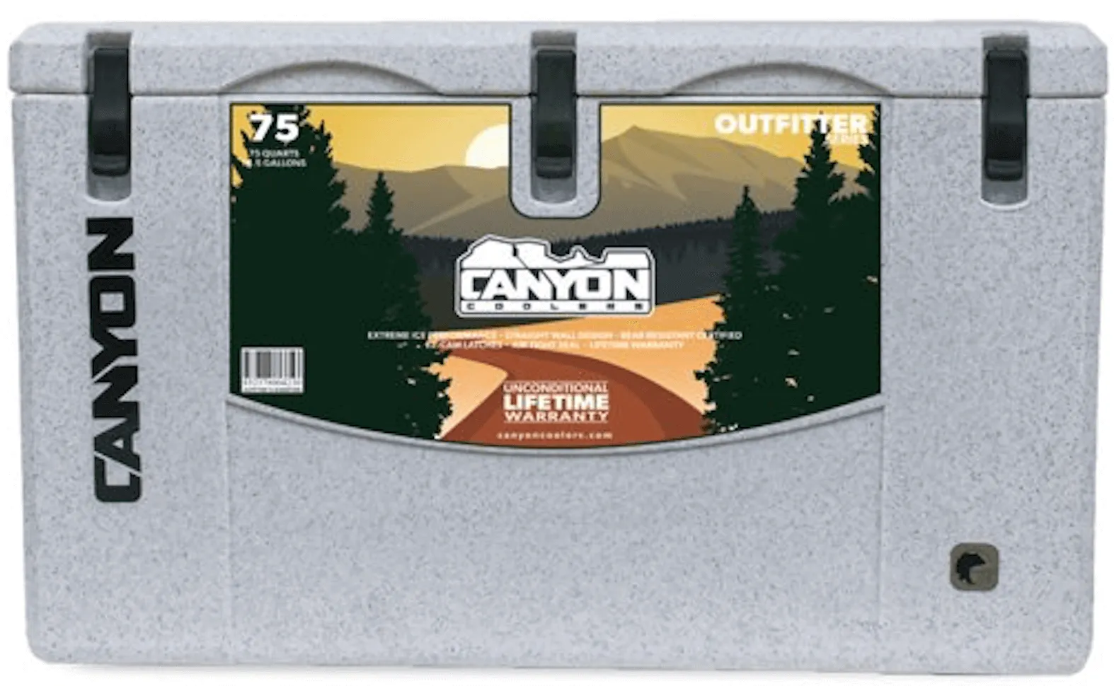 Canyon Coolers Outfitter 75 QT (71 L) White Marble