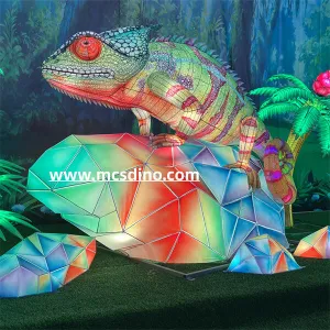 Chameleon lantern Animal LED light Display- LT0001