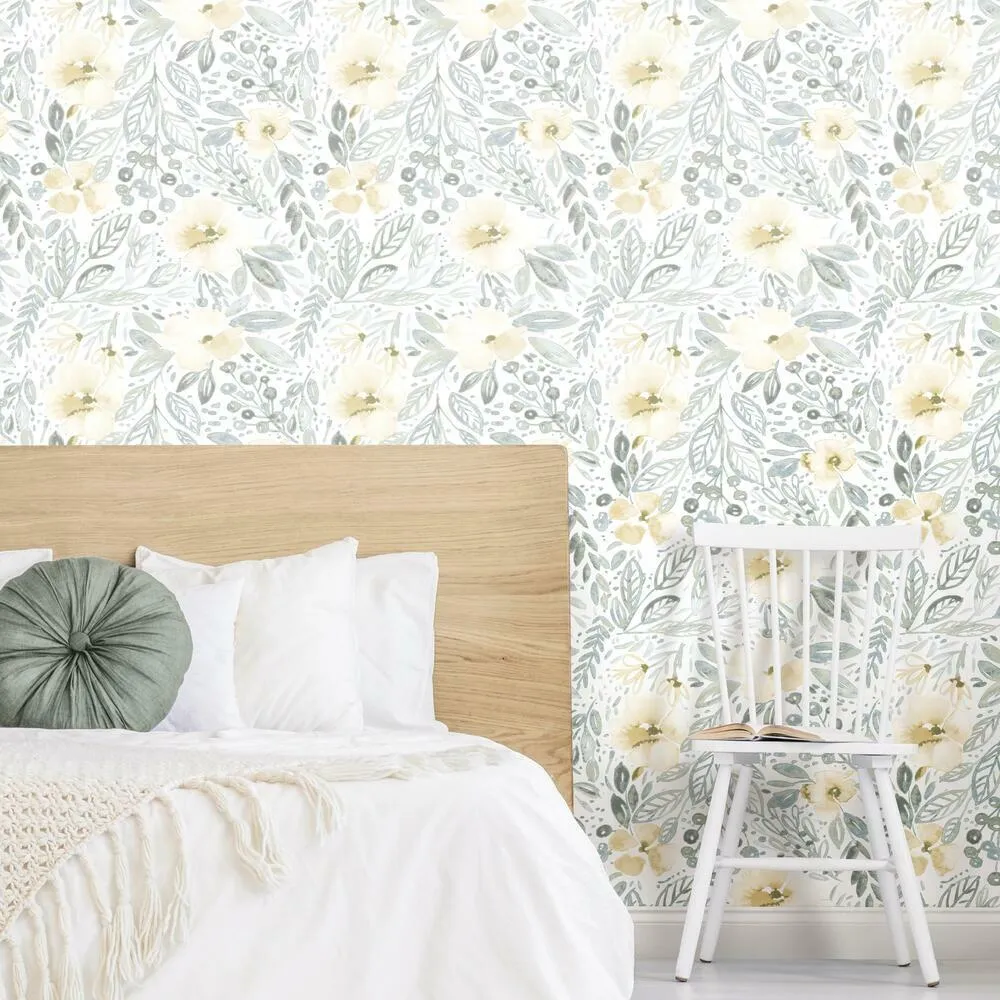 Clara Jean April Showers Peel and Stick Wallpaper