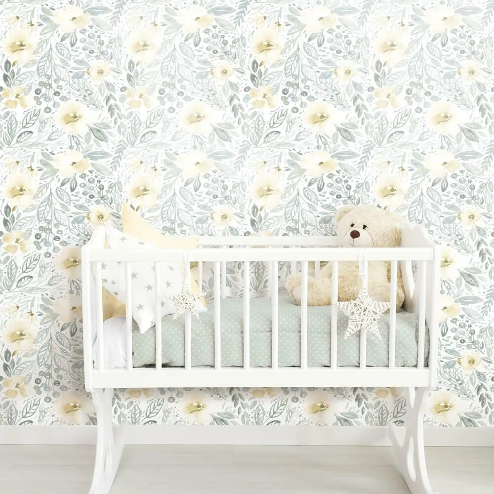 Clara Jean April Showers Peel and Stick Wallpaper