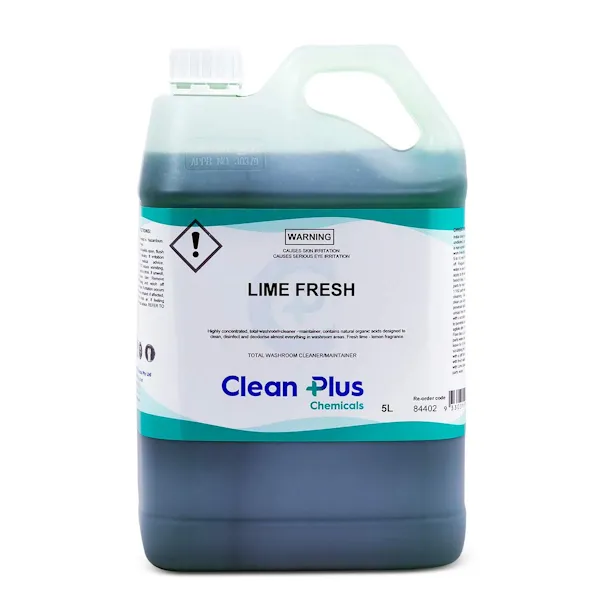 Clean Plus Lime Fresh Total Washroom Cleaner and Maintainer