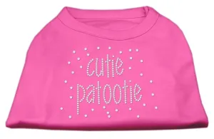 Cutie Patootie Rhinestone Shirts Bright Pink XL (16)