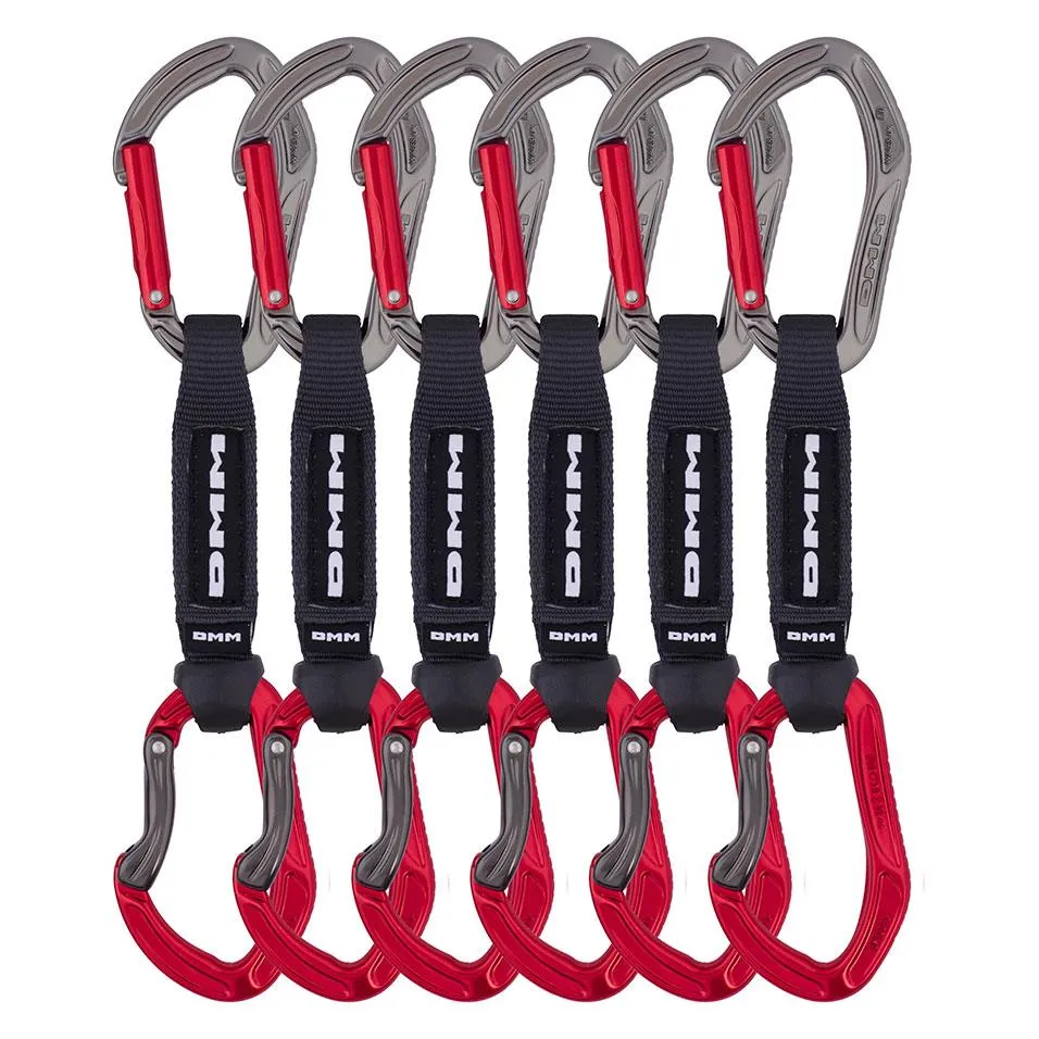 DMM Alpha Sport Climbing Quickdraw 12cm - 6 Pack