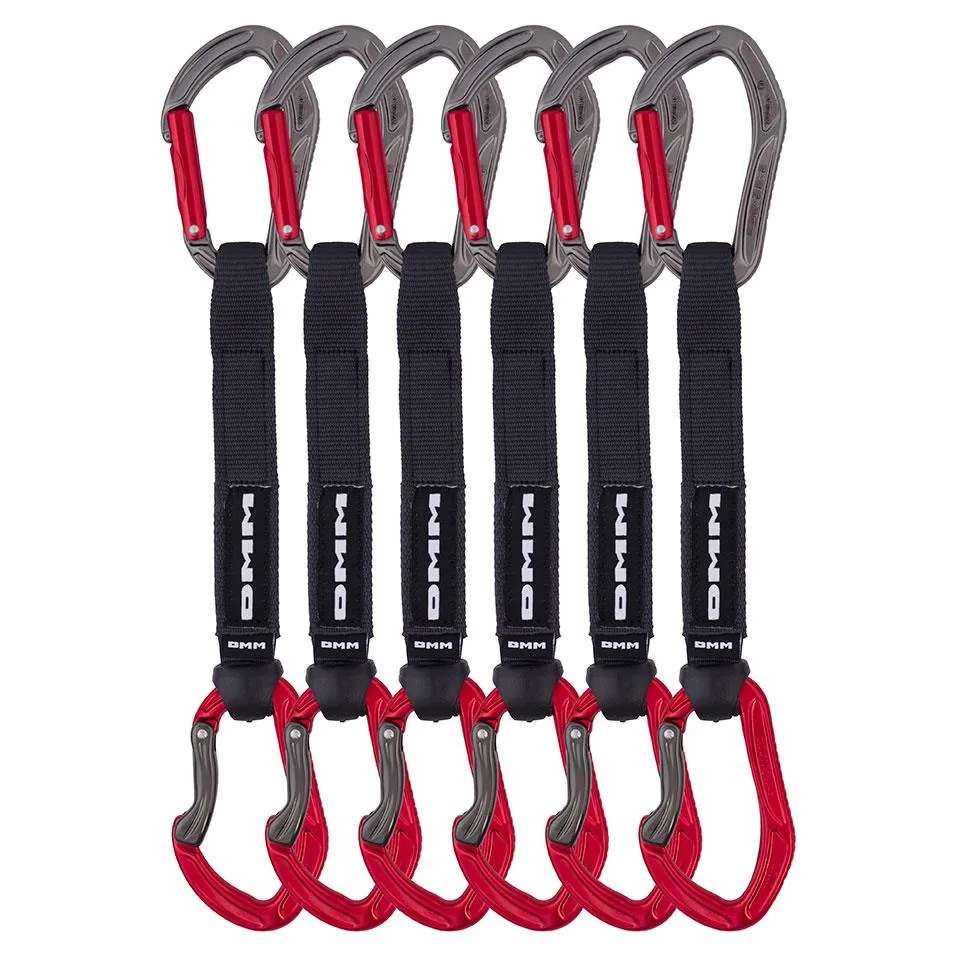 DMM Alpha Sport Climbing Quickdraw 18cm - 6 Pack