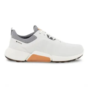 Ecco Womens Biom H4 Golf Shoes - WHITE/SILVER GREY