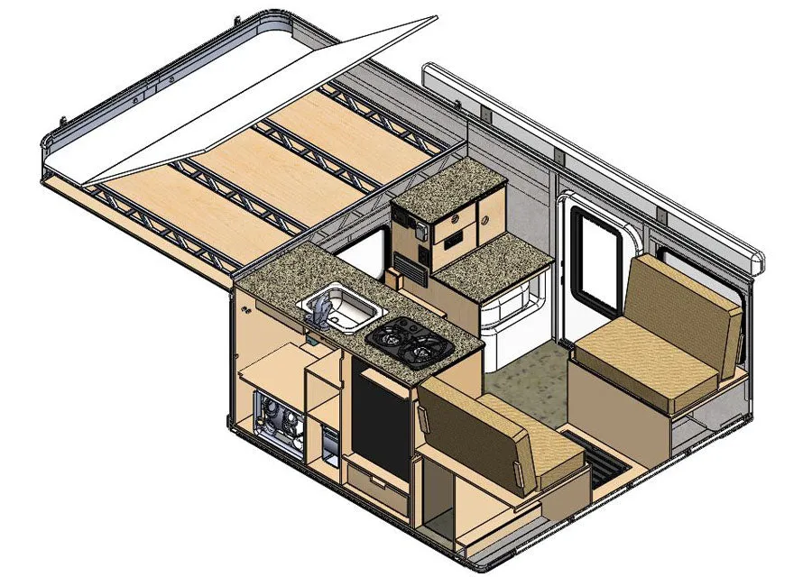 Four Wheel Campers Fleet Flatbed