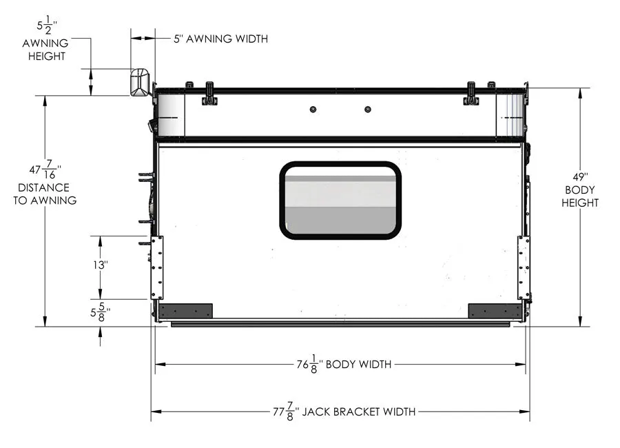 Four Wheel Campers Fleet Flatbed