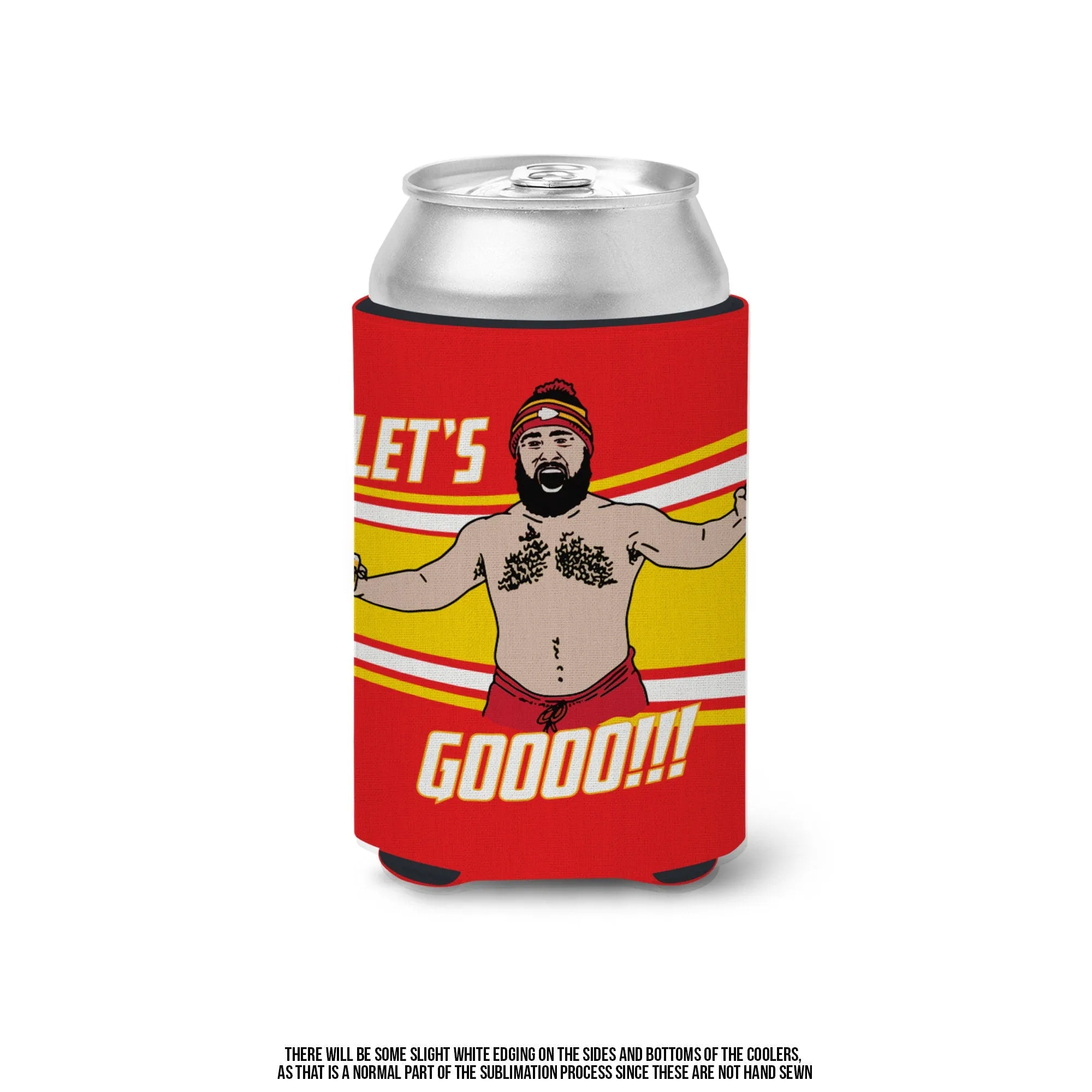 funny kc football jason kelce can coolers tailgating kelce can coolers regular or slim sized coolies for kansas city football tailgates gift