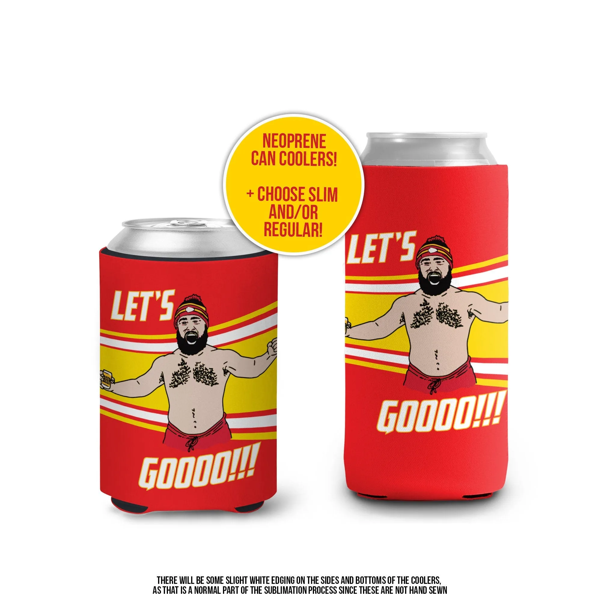 funny kc football jason kelce can coolers tailgating kelce can coolers regular or slim sized coolies for kansas city football tailgates gift