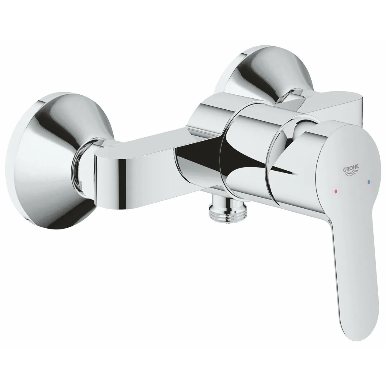 Grohe Chrome BauEdge Single-lever shower mixer 1/2"