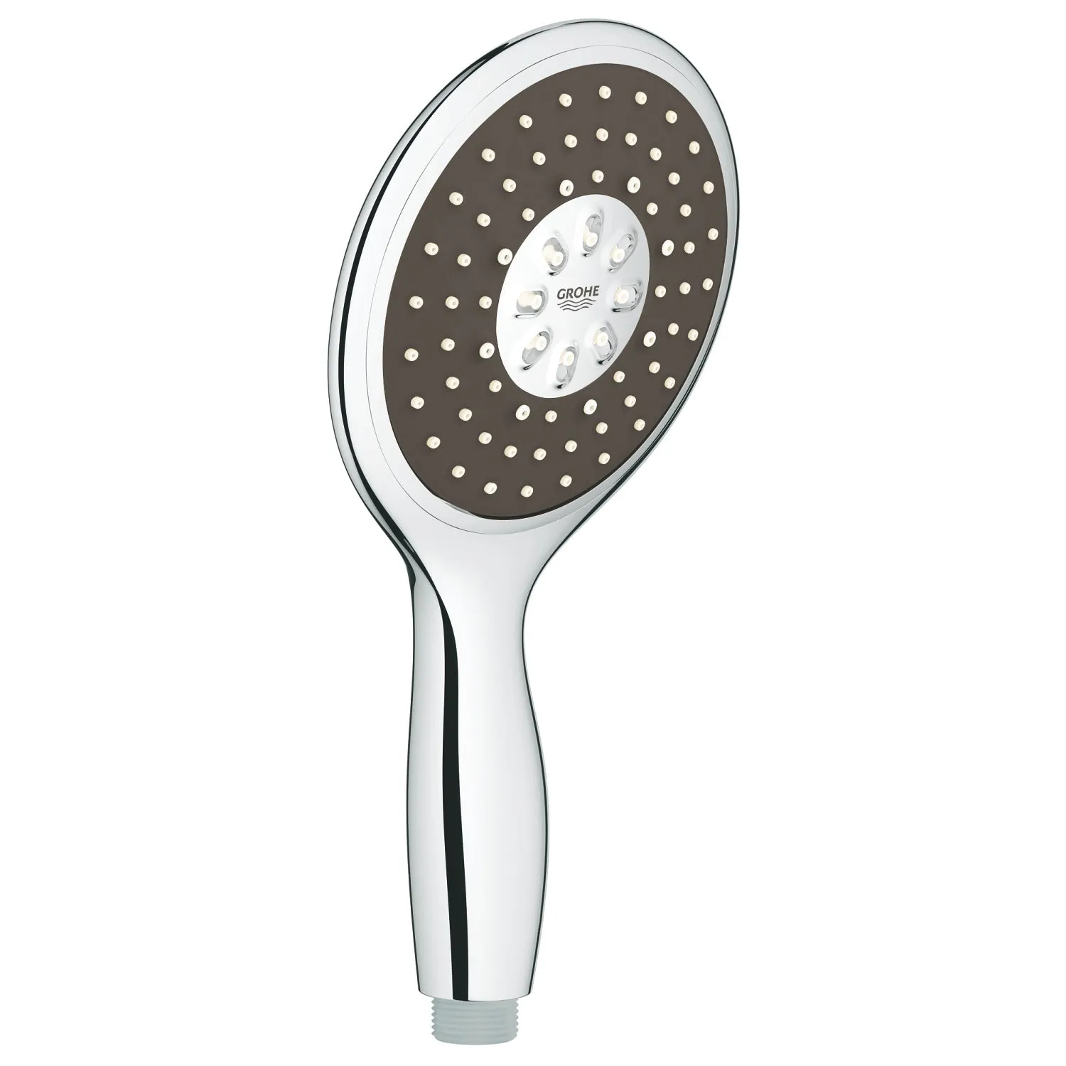 Grohe Chrome/Misty Slate Power&Soul 130 Hand Shower 4  sprays