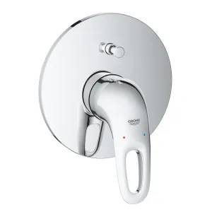 Grohe Eurostyle Single-Lever Bath Shower Mixer Trim in Chrome - 19506003