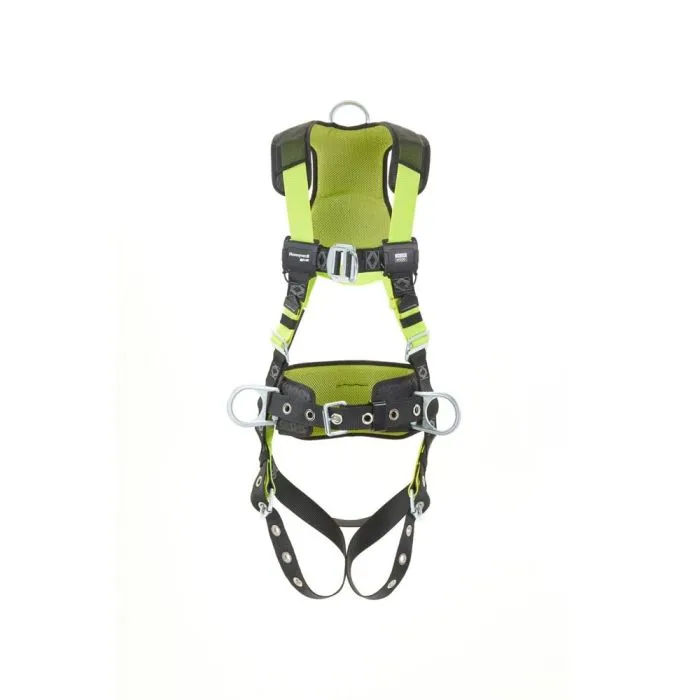 Honeywell Miller H5CC221121 Full Body Harness - Construction Comfort, Green, Small/Medium, 1 Each