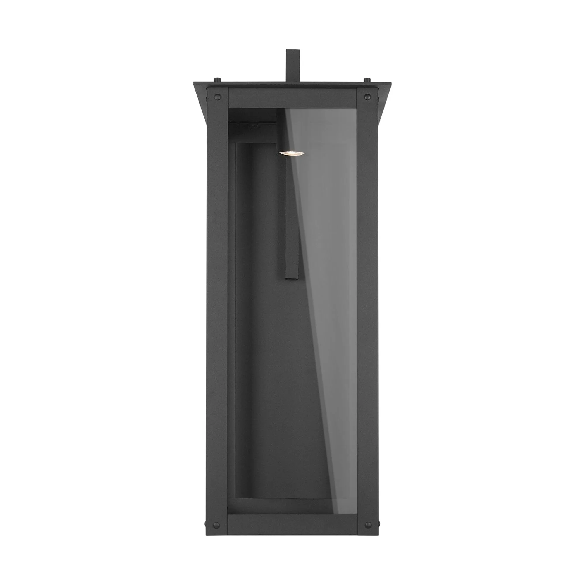 Hunt Coastal Outdoor Wall Lantern - Extra Large 36" - Black - Night Sky