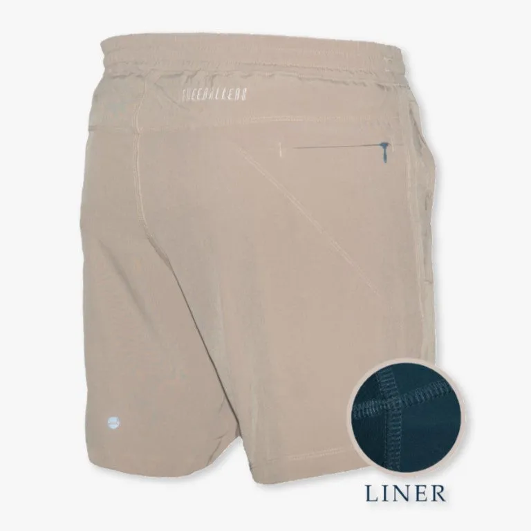 Khaki Freeballers - Sport Shorts