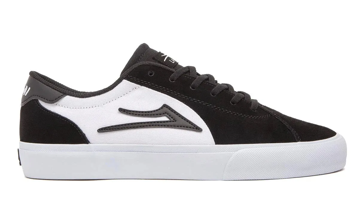 Lakai Shoes Flaco II - Black/White Suede