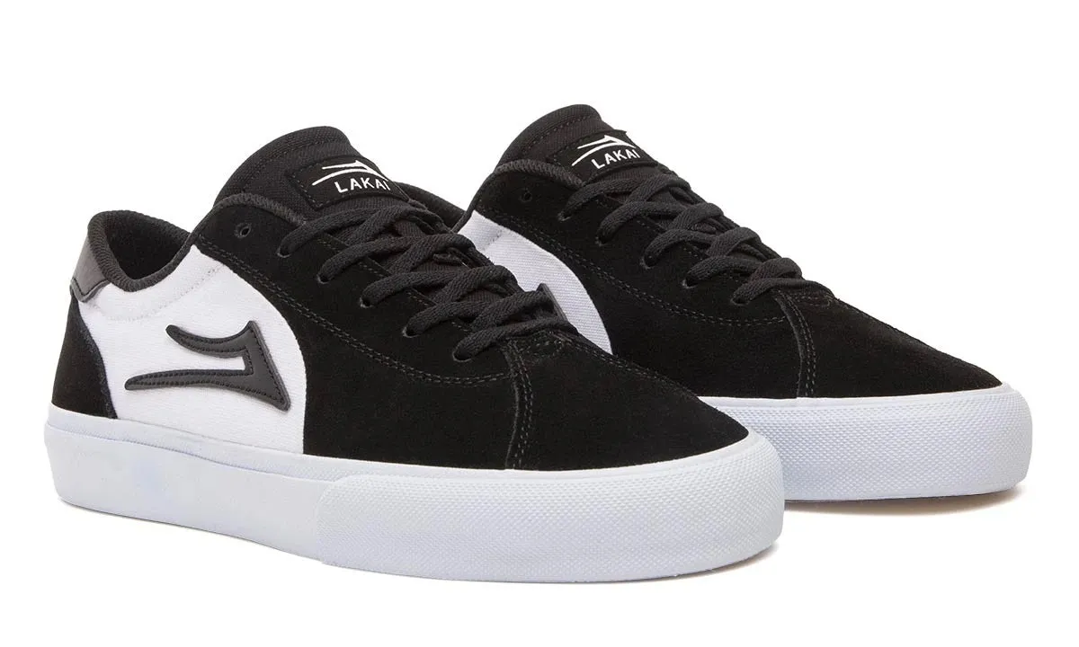 Lakai Shoes Flaco II - Black/White Suede