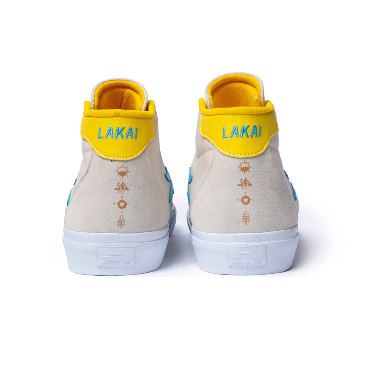 Lakai Shoes Flaco II Mid - Cream Suede