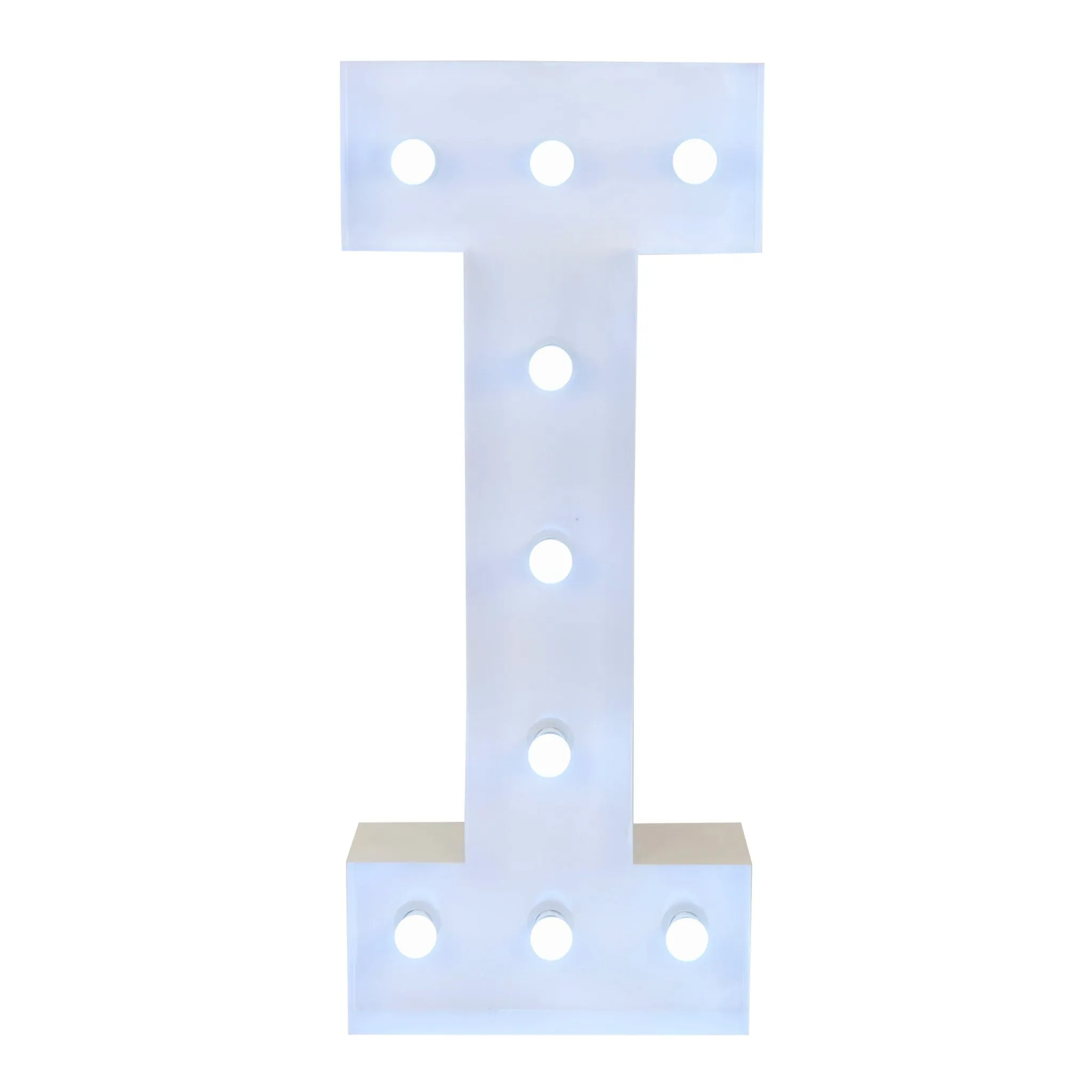 Large 4ft Tall LED Marquee Letter - I