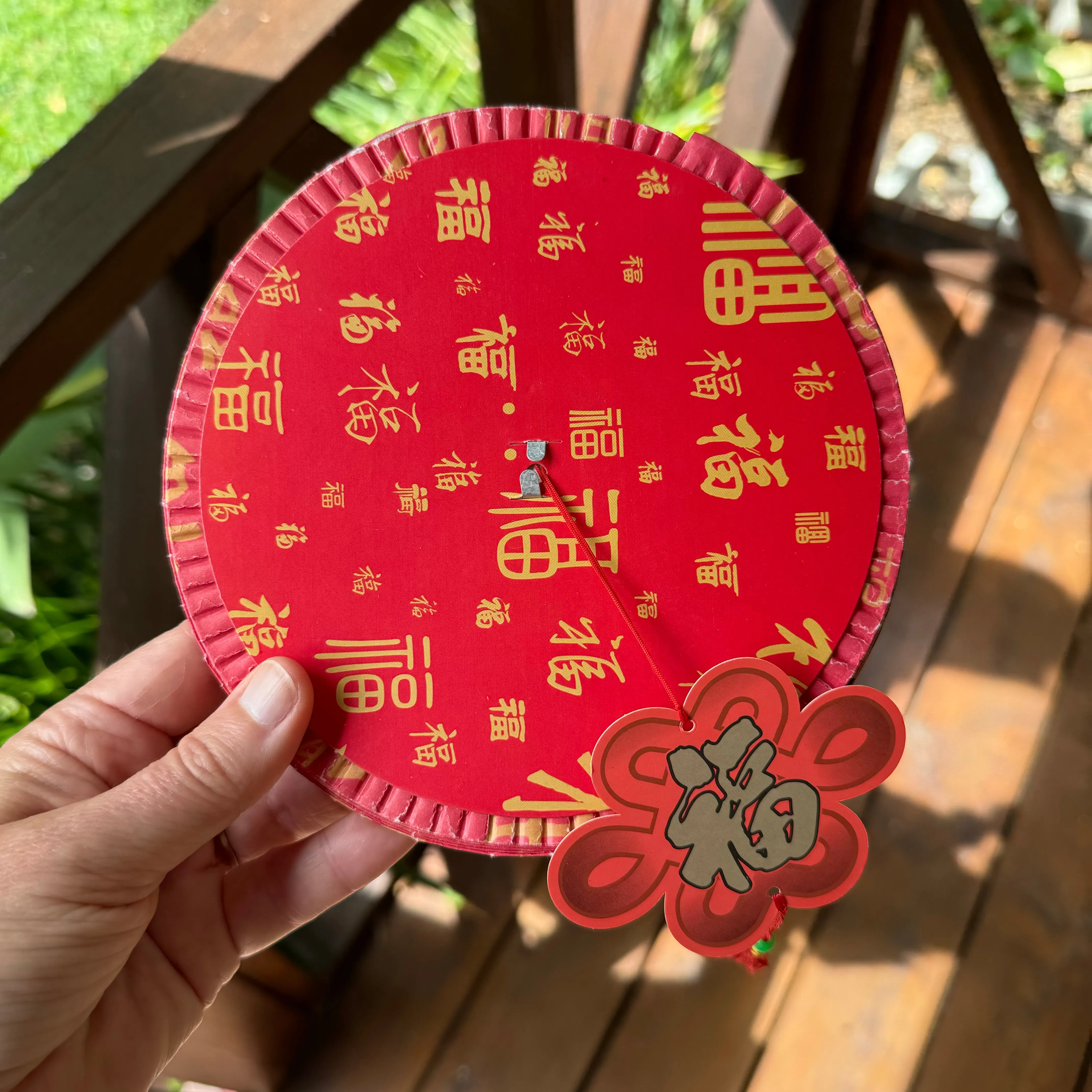 Large Red Chinese Prosperity Lanterns - Pack of 12