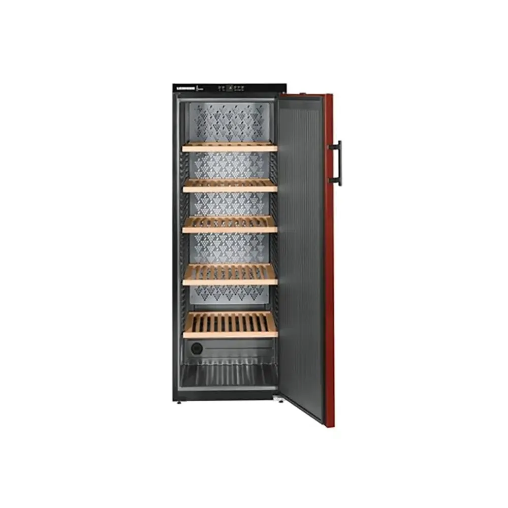 Liebherr WKR4211 Vinothek 383 Litre Wine Storage Cabinet, 200 Bordeaux Bottles, 60cm Wide - Black