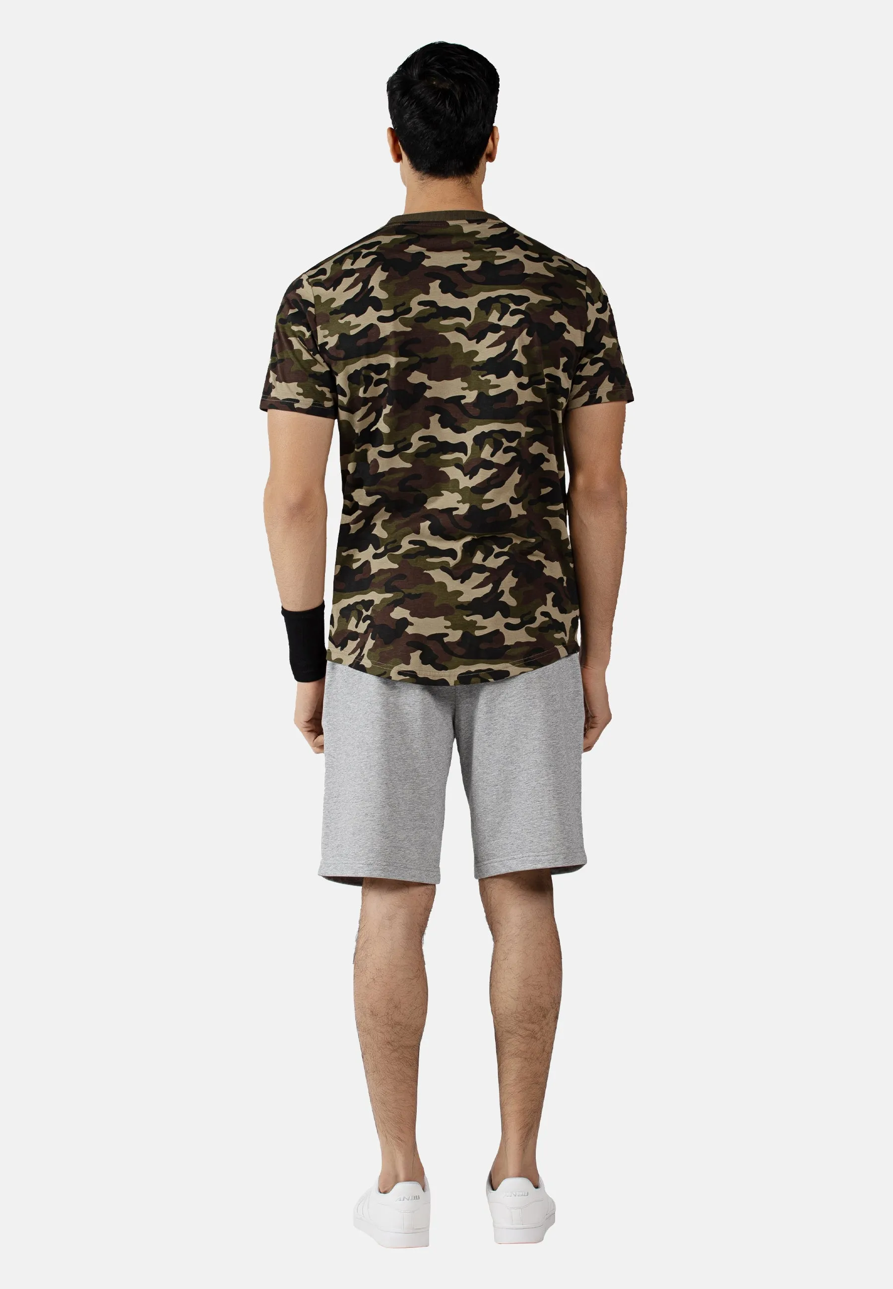 Men's Cotton Camo Reflective T-shirts