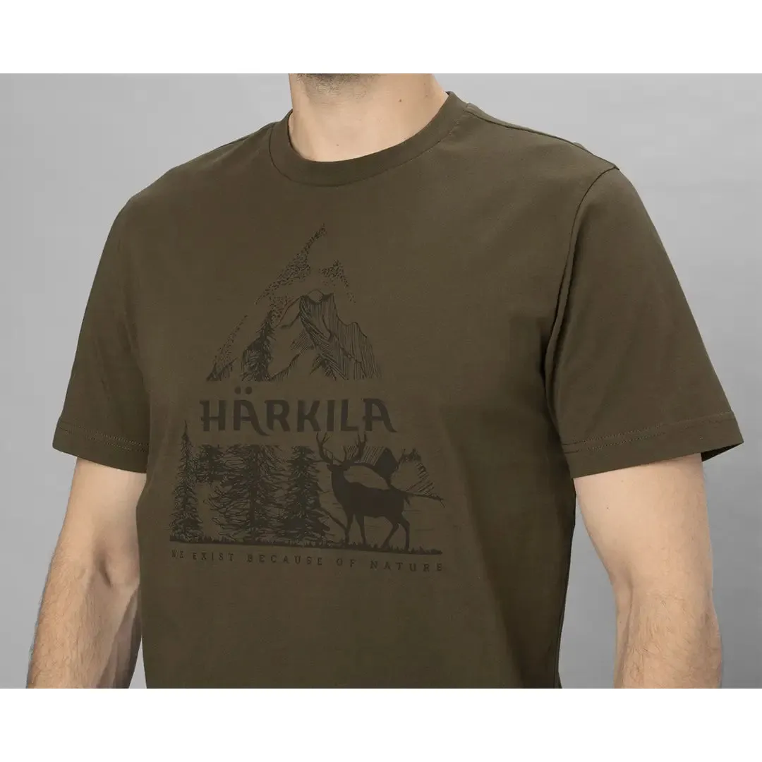 Nature S/S T-Shirt - Willow Green by Harkila