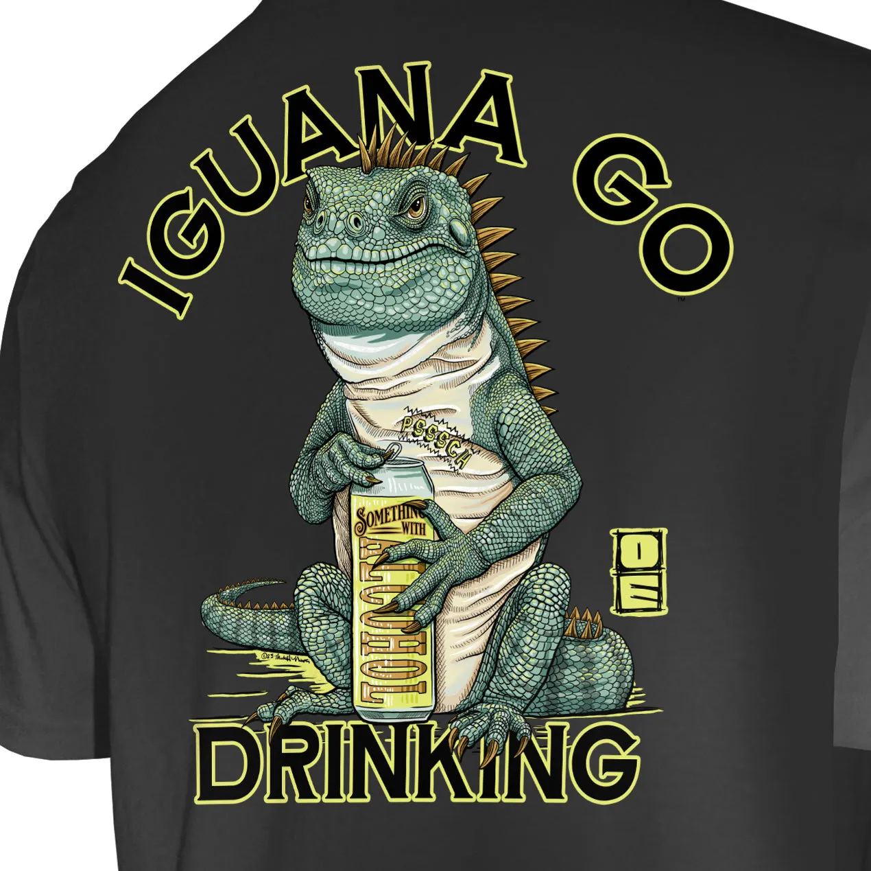 Outdoor Endeavors Attitude - American Made Graphic Tee - Iguana Go Drinking