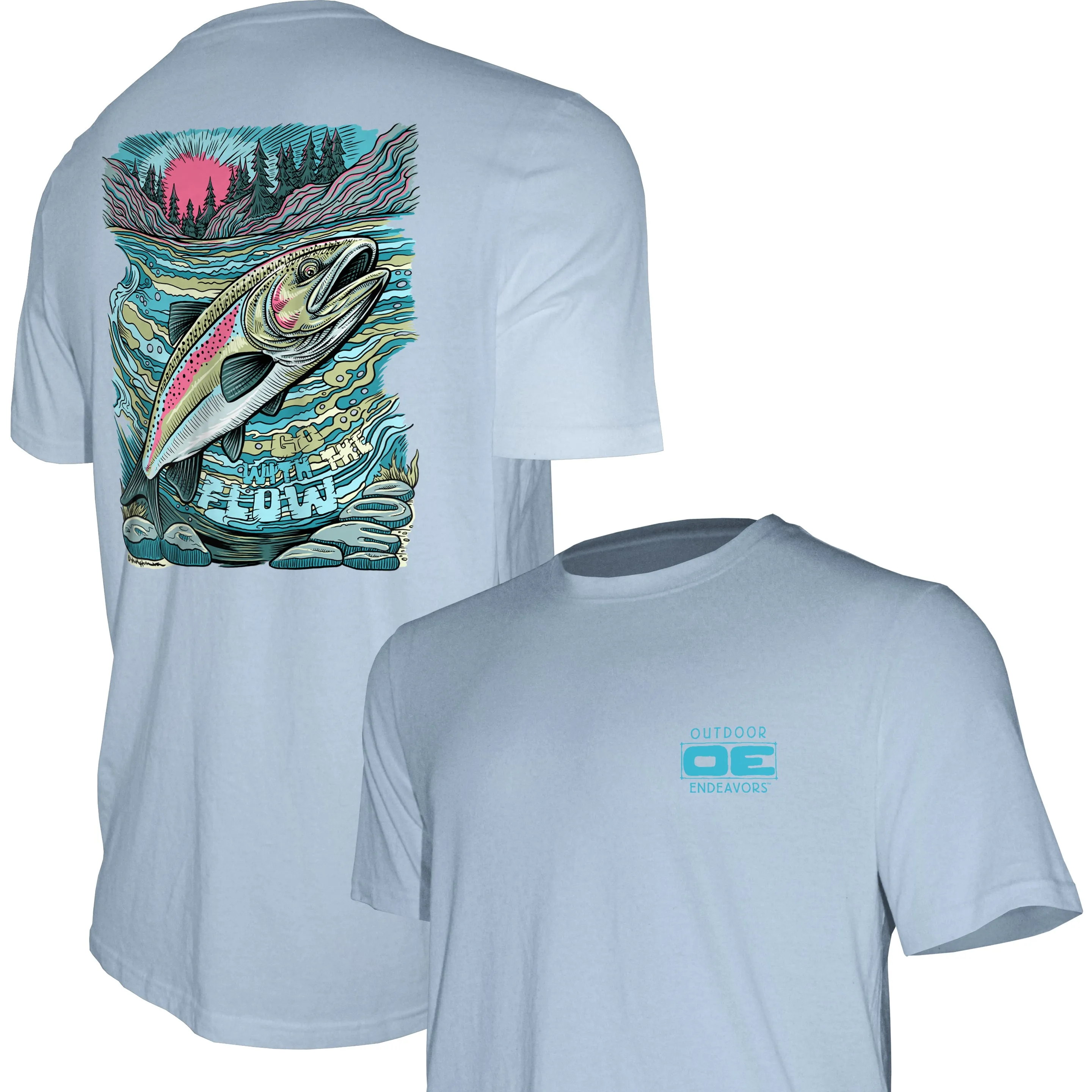 Outdoor Endeavors Out There- Graphic Tee - The Flow