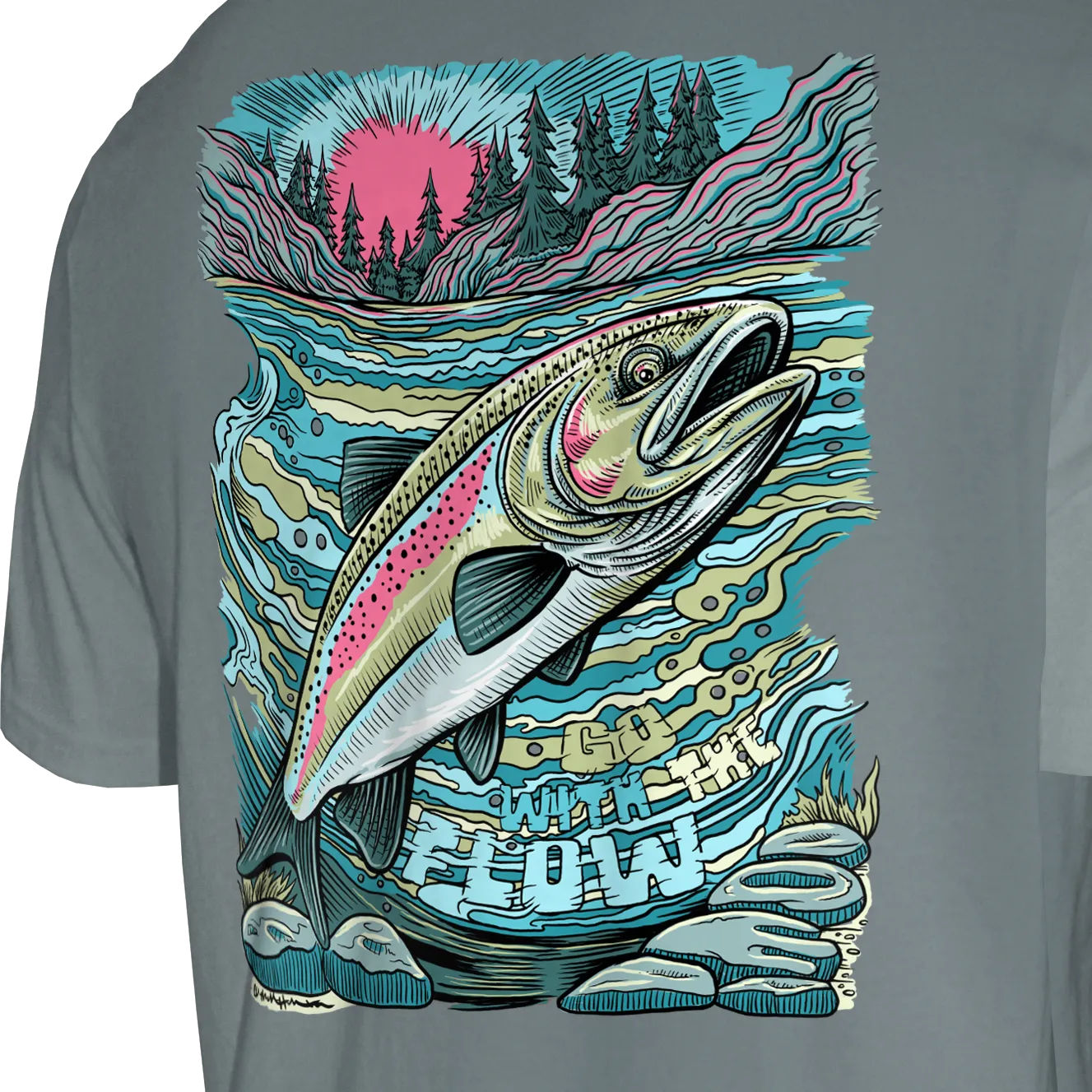 Outdoor Endeavors Out There- Graphic Tee - The Flow