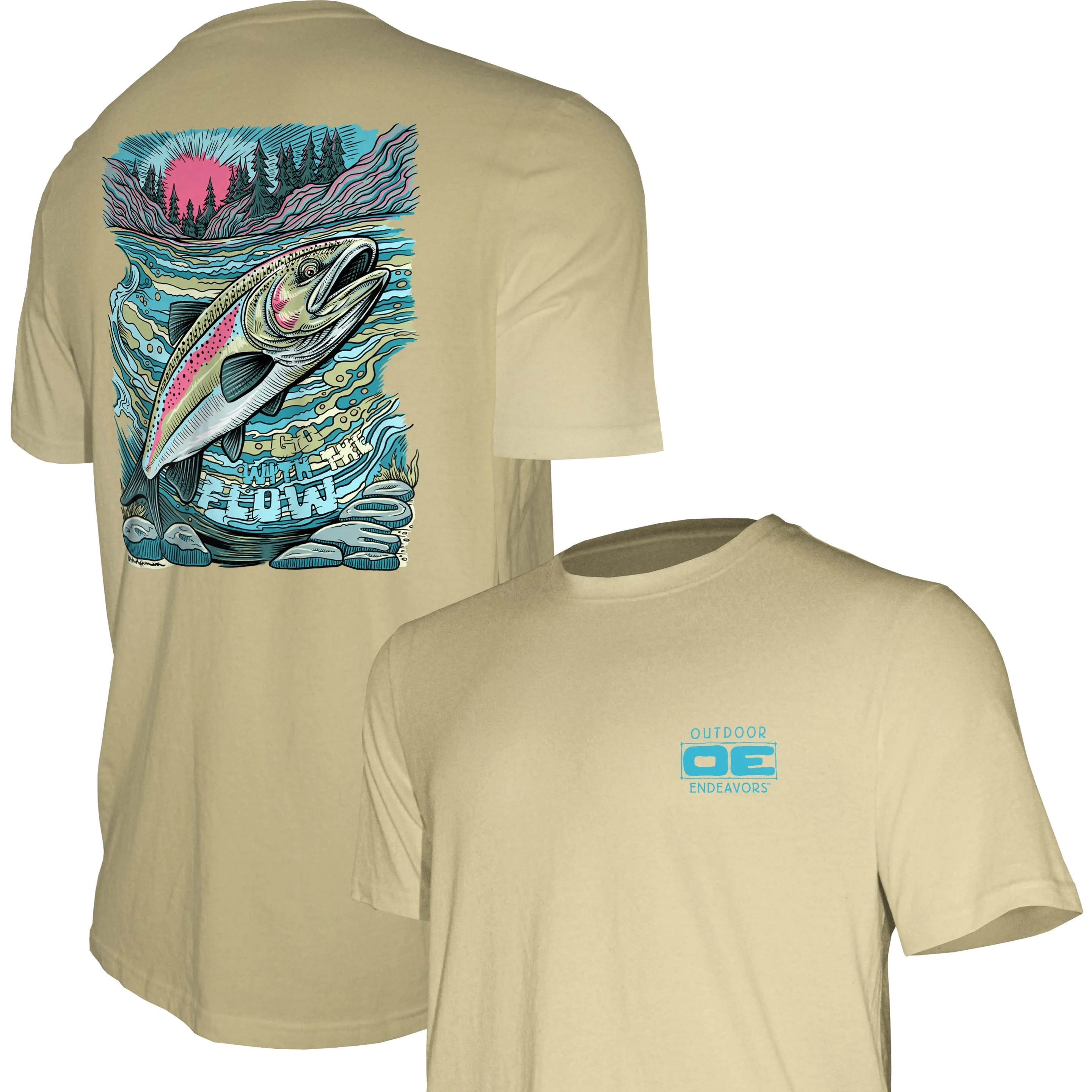 Outdoor Endeavors Out There- Graphic Tee - The Flow