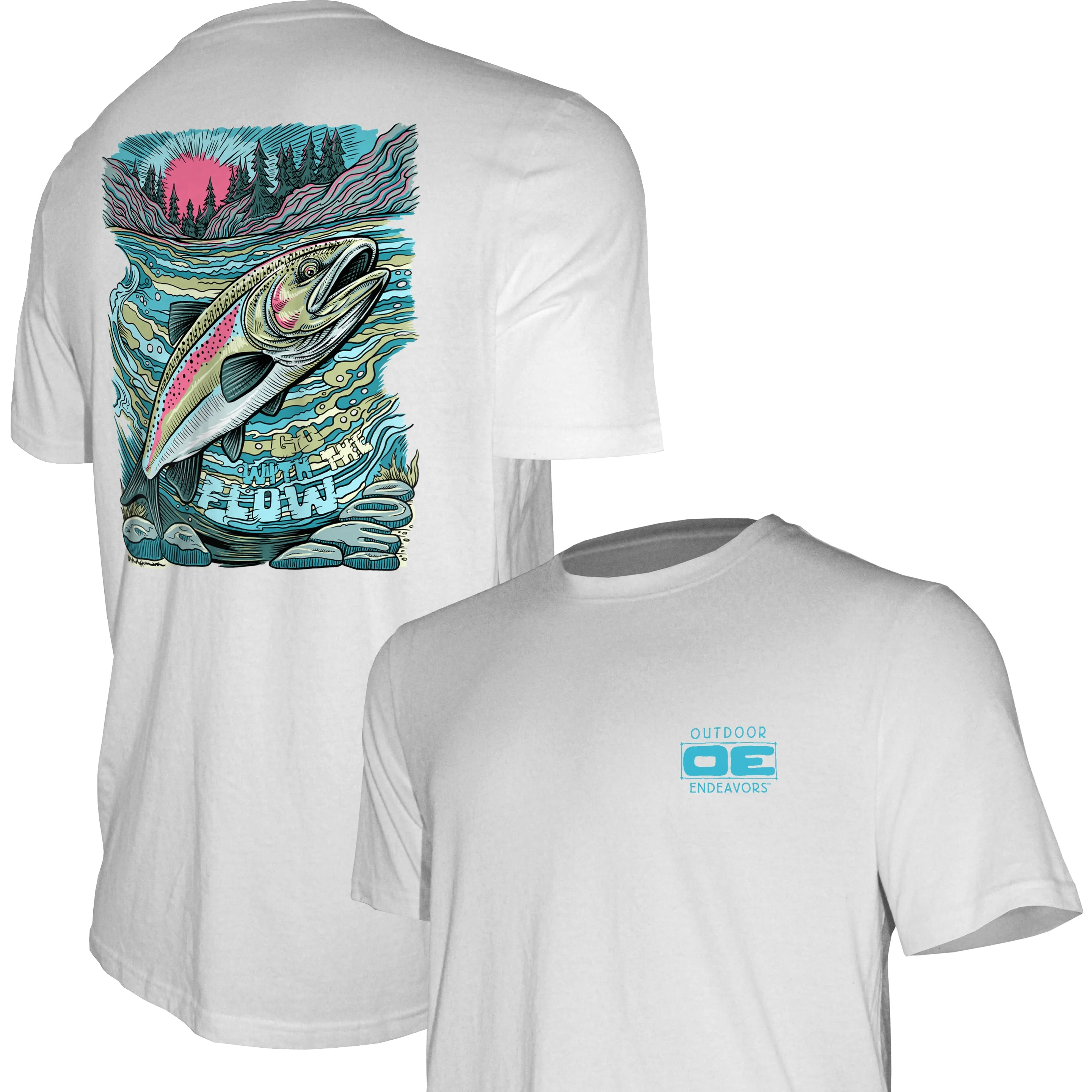 Outdoor Endeavors Out There- Graphic Tee - The Flow