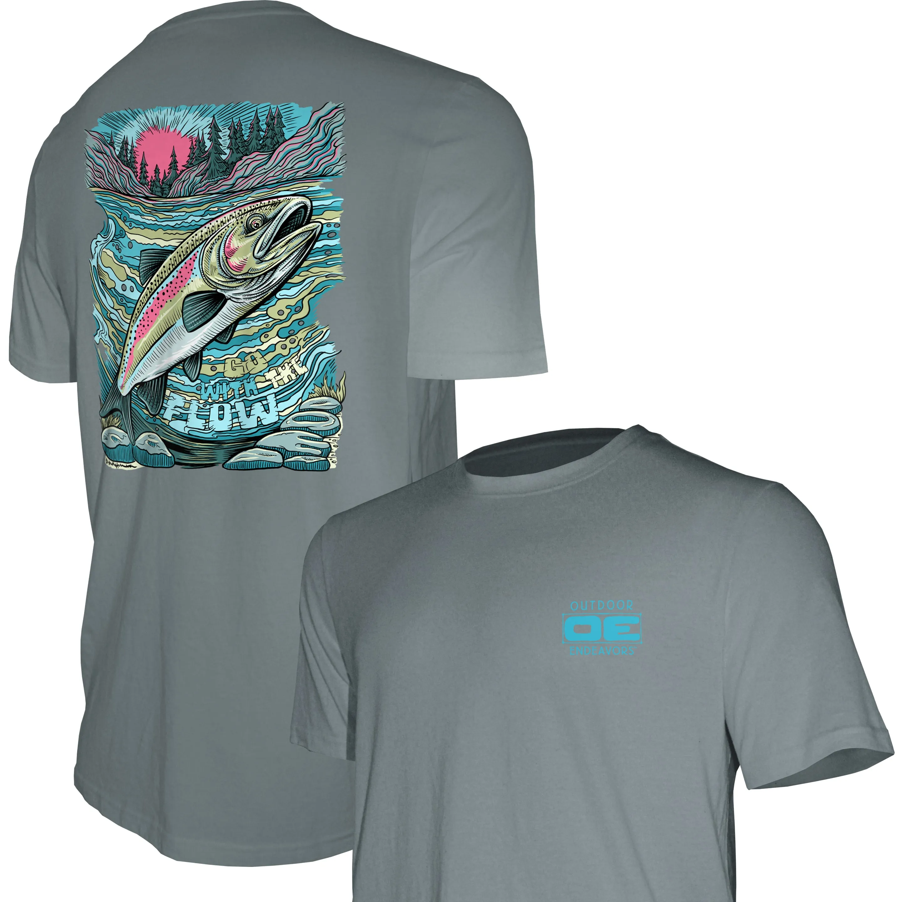 Outdoor Endeavors Out There- Graphic Tee - The Flow