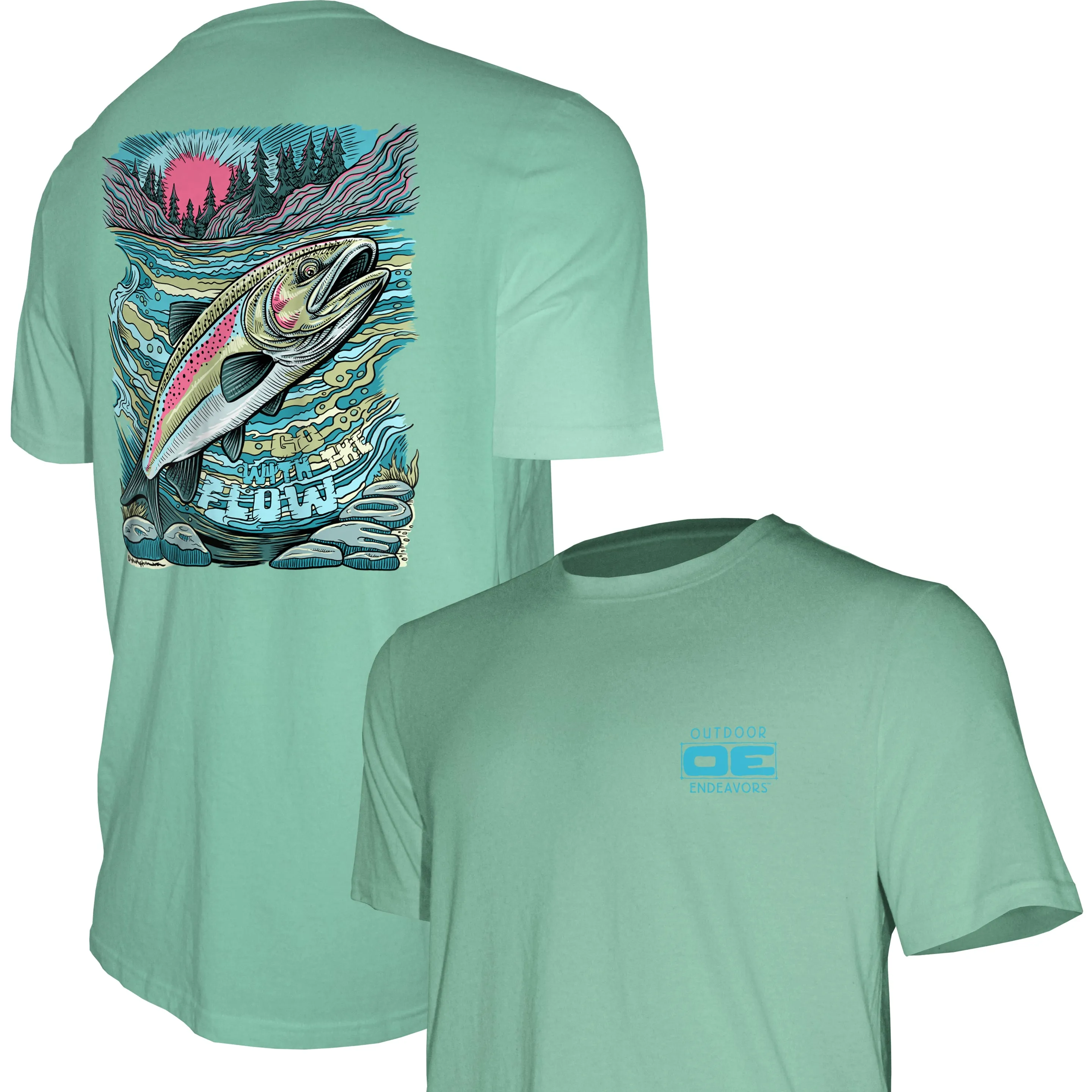 Outdoor Endeavors Out There- Graphic Tee - The Flow