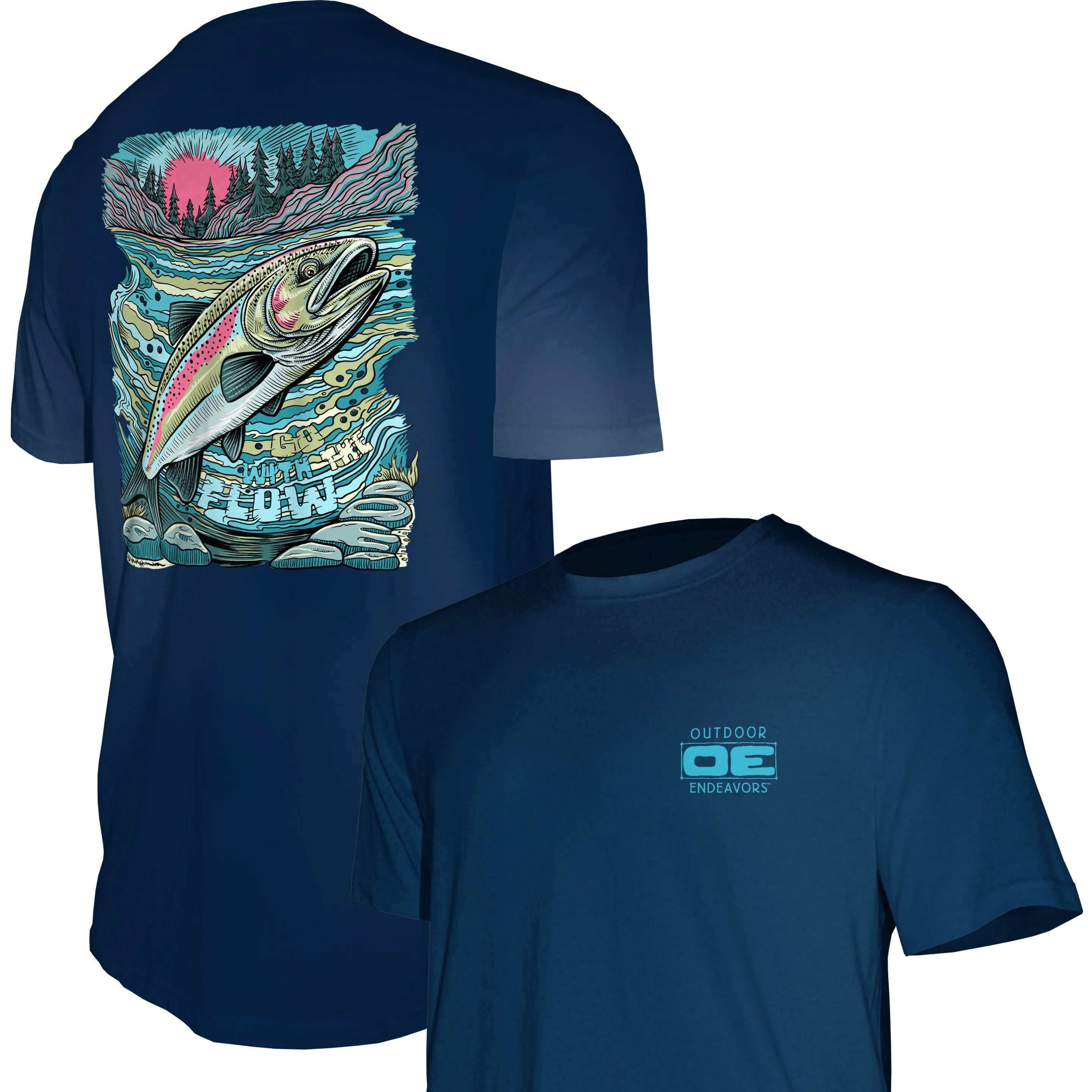 Outdoor Endeavors Out There- Graphic Tee - The Flow