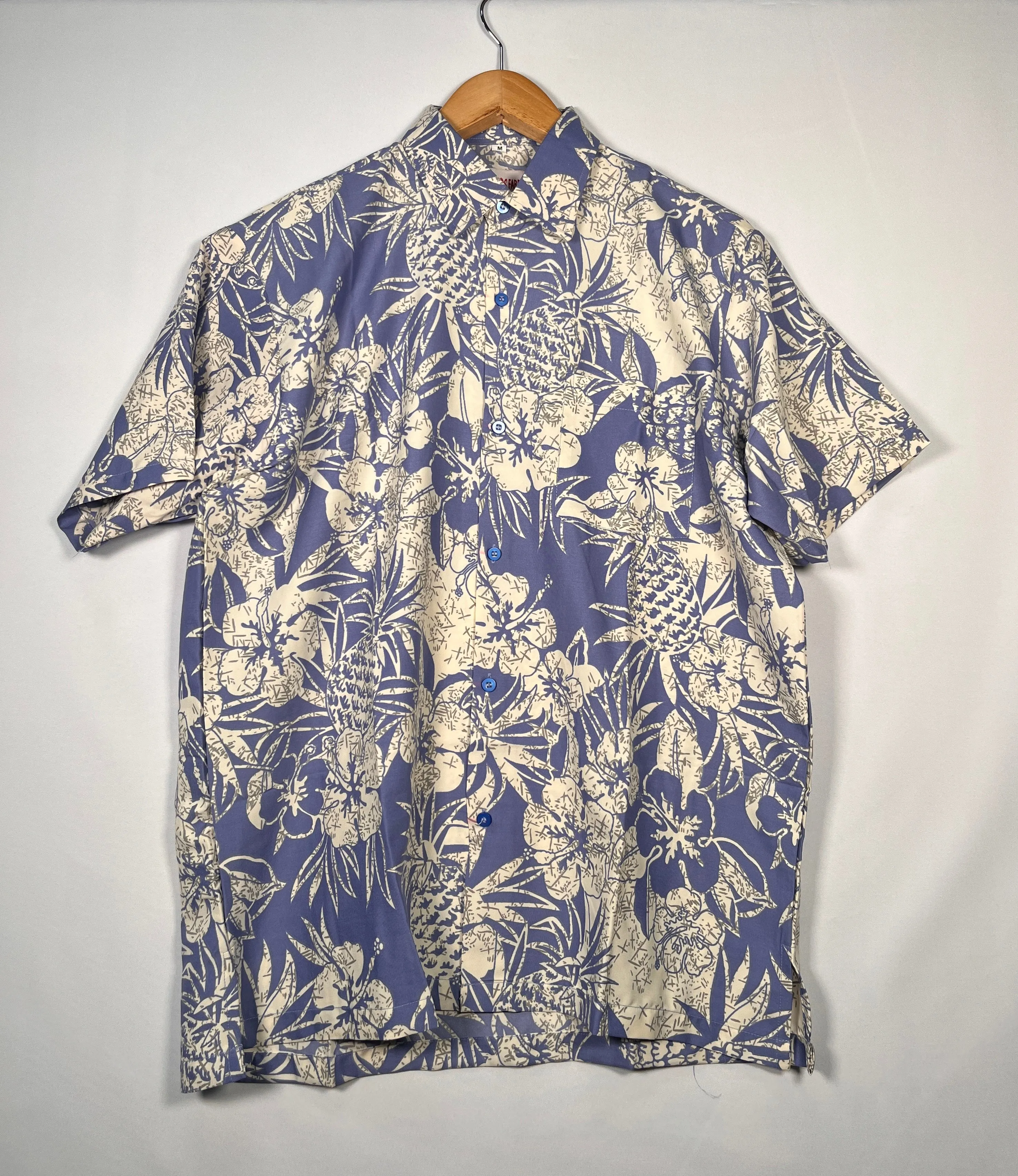 Pineapple Hibiscus Hawaiian Shirt