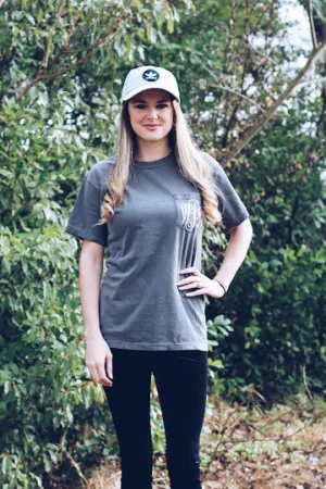 Pocket Monogram Comfort Colors Shirt