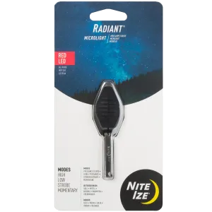 Radiant Microlight LED Black/Red