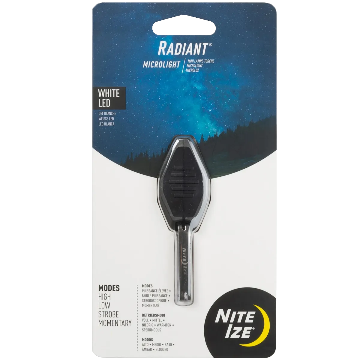 Radiant Microlight LED Black/White