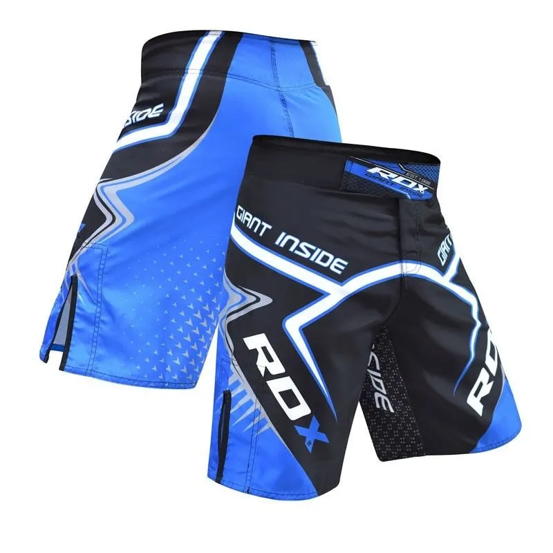 RDX R7 MMA Fight Shorts Black/Blue