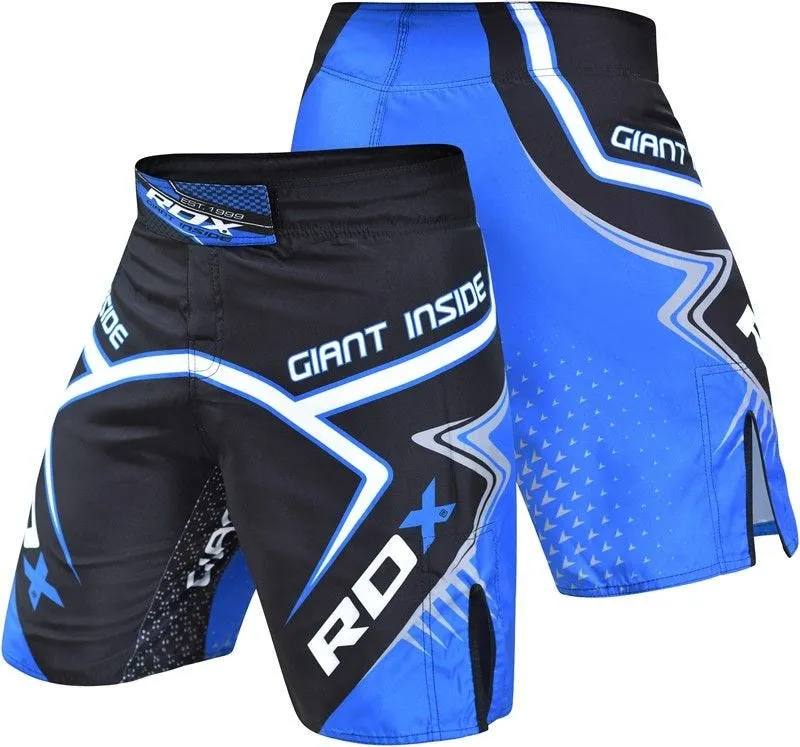 RDX R7 MMA Fight Shorts Black/Blue