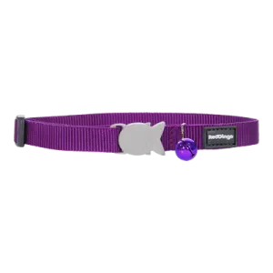 Red Dingo Cat Collar Classic Purple