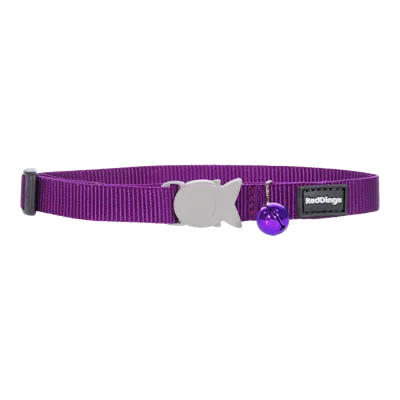 Red Dingo Cat Collar Classic Purple